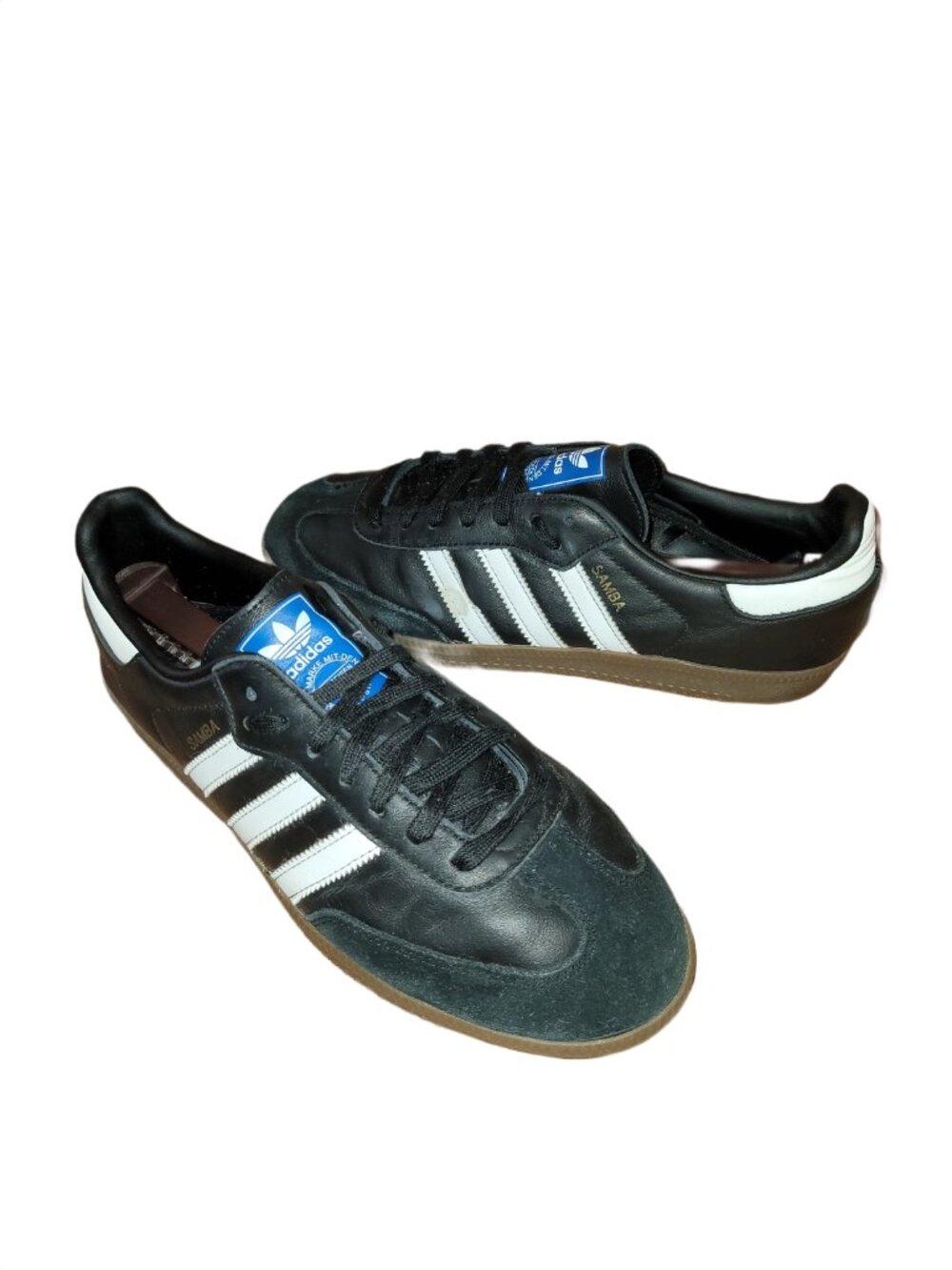 Adidas Samba OG Original Black/White Men's Size 9 (#2407) - Picture 7 of 14